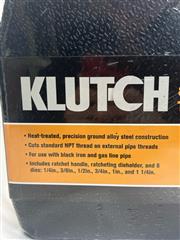 KLUTCH 63863 Pipe Threader Set, 8-Pc., SAE (ae)